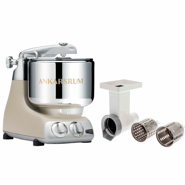 Ankarsrum Assistent Original AKM6230 Harmony Beige + Grøntsagssnitter